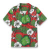 Tropical Golf Course & Hibiscus Print – Sport Hawaiian Shirt